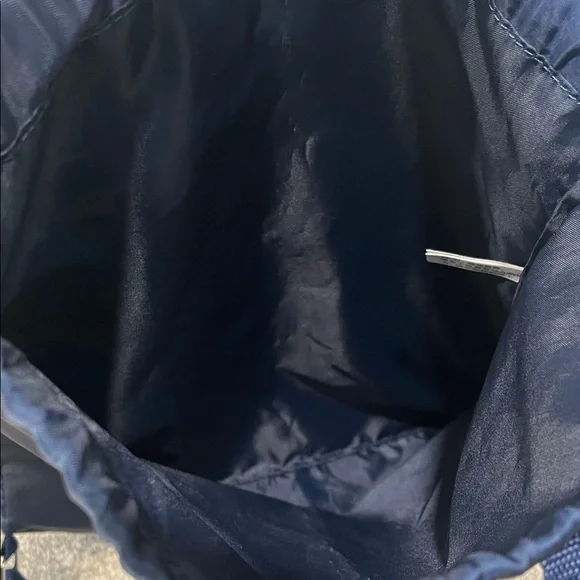 Disney Navy Blue Drawstring Bag with Colorful Park Design - Picture 4 of 5